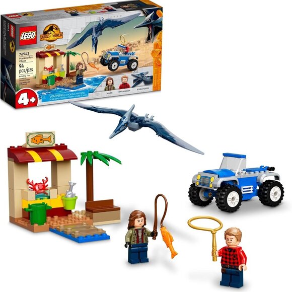 Lego Brand New Jurassic World Pteranodon Chase 76943 - Picture 1 of 8